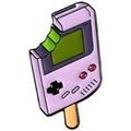 Broches Clj Charles Le Jeune Pin's Game boy en glace &agrave; l'eau Rose Grenoble