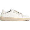 Baskets basses Caf&eacute; Noir C1PL1003 Blanc