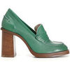 Mocassins Caf&eacute; Noir C1MP1003 Vert