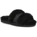 Chaussons / Pantoufles sur Grenoble : Chaussons EMU W12984-BLAK