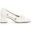 Chaussures escarpins Caf&eacute; Noir C1EL4103 Blanc