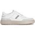Baskets homme sur Grenoble : Baskets basses Caf&eacute; Noir C1PV1102 Blanc
