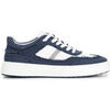 Baskets basses Caf&eacute; Noir C1PV9102 Bleu