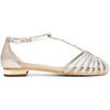 Ballerines Caf&eacute; Noir C1XB1007 Dor&eacute;