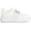 Baskets basses Caf&eacute; Noir C1DE1015 Blanc