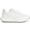 Baskets basses Caf&eacute; Noir C1DC1043 Blanc