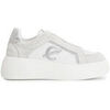 Baskets basses Caf&eacute; Noir C1DF6124 Blanc