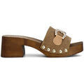 Mules femme sur Grenoble : Mules Caf&eacute; Noir C1XO6001 Marron