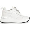Baskets basses Caf&eacute; Noir C1DN1085 Blanc