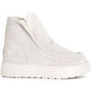Bottines Caf&eacute; Noir C1DZ6001 Blanc