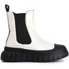 Bottines Caf&eacute; Noir C1DM9123 Blanc