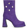 Bottines Caf&eacute; Noir C1NC9001 Violet