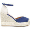 Chaussures escarpins Caf&eacute; Noir C1HH9260 Bleu