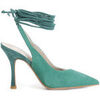 Chaussures escarpins Caf&eacute; Noir C1NA5020 Vert