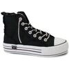 Baskets basses Caf&eacute; Noir CAF-E25-DM9112-NE Noir