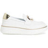 Baskets basses Caf&eacute; Noir C1DS1012 Blanc