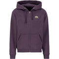 Vestes sur Grenoble : Veste Alpha Industries Basic Zip Hoodie SL - Plum