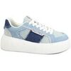 Baskets basses Caf&eacute; Noir CAF-RRR-DF9021-B059 Bleu