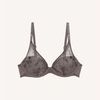 Corbeilles & balconnets Passionata Soutien-gorge plongeant avec coques SUZY Gris