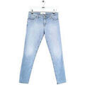 Pantalons sur Grenoble : Jeans Acquaverde Jean droit en coton bleu