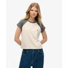 T-shirt Superdry T-shirt Raglan Essential Logo en coton biologique