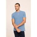 Polos sur Grenoble : Polo Lee Cooper T-shirt APALO Gris bleu