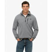 Pull Superdry Pull &agrave; demi-zip en polaire Storm
