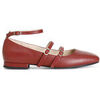 Ballerines Caf&eacute; Noir C1XG1011 Rouge