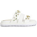 Mules femme sur Grenoble : Mules Caf&eacute; Noir C1GD9103 Blanc