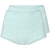 Culottes gainantes Lingadore 2-pack Culotte haute Basique Bleu