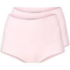 Culottes & slips Lingadore 2-pack Culotte haute Basique Rose