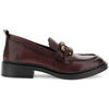Mocassins Caf&eacute; Noir C1GE1005 Rouge