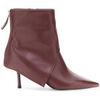 Bottines Caf&eacute; Noir C1NA4207 Rouge