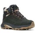 Randonn&eacute;e sur Grenoble : Chaussures Merrell Speed 2 Leather Mid multicolor