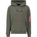 Pulls/Sweat sur Grenoble : Sweat-shirt Alpha Industries Camo Panel Hoodie - dark olive