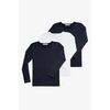 Maillots de corps Ysabel Mora Lot de 3 T-shirts thermiques &agrave; manches longues pour femmes Multicolore