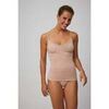 Maillots de corps Ysabel Mora T-shirt lingerie fines bretelles en coton nude Beige