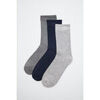Chaussettes Ysabel Mora Pack de 3 chaussettes en bambou aux couleurs neutres