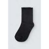 Chaussettes Ysabel Mora Pack de 3 pinkies invisibles en bambou noir