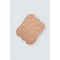 Chaussettes Ysabel Mora Pack 3 pinkies beiges sans couture