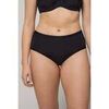 Slips Ysabel Mora Lot de 2 culottes hautes basic noires Noir