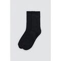 Chaussettes Ysabel Mora Lot de 3 chaussettes en laine noire Grenoble