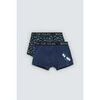 Cale&ccedil;ons Ysabel Mora Lot de 2 boxers en coton pour jeunes avec imprim&eacute;s skate Multicolore