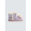 Chaussons enfant Ysabel Mora Bottines pour enfants avec d&eacute;tails en fourrure et pompons Multicolore