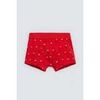 Boxers Ysabel Mora Boxer pour jeunes avec imprim&eacute; de No&euml;l Rouge