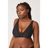 Emboitants Ysabel Mora Soutien-gorge r&eacute;ducteur triangle noir Noir
