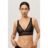 Triangles / Sans armatures Ysabel Mora Bralette noire non rembourr&eacute;e sans armatures Noir