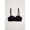 Bandeaux & bretelles amovibles Ysabel Mora Soutien-gorge bandeau pour adolescent noir Noir