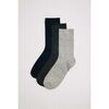 Chaussettes Ysabel Mora Lot de 3 chaussettes basiques femme assorties sans revers