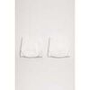 Culottes & slips Ysabel Mora Lot de 2 slips gar&ccedil;on blanc en coton Blanc